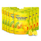 Joyvitas Peelable Gummy Green Mango Candy - Low Sugar, Individually Wrapped, Pack of 8, 25.4oz, Tropical Peeling Gummies
