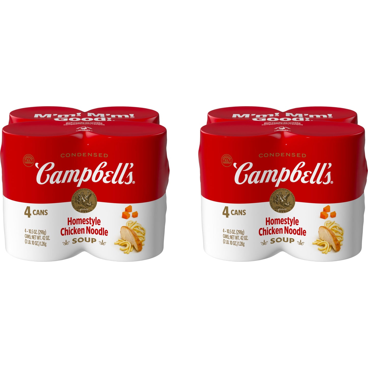 Campbell s Condensed Homestyle Chicken Noodle Soup, 10.5 Ounce Can (Pack of 8)