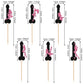 24 Pcs Pole Dance Girl Cupcake Toppers Glitter Bachelor Party Cupcake Picks Pole Dancing Cupcake Decorations For Night Out Bache