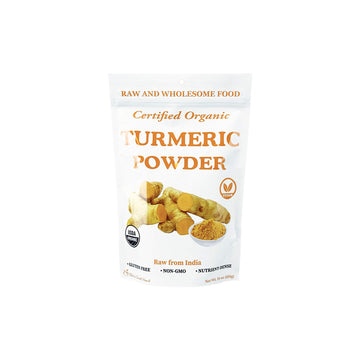 Cherie Sweet Heart - Organic Turmeric Root Powder, 100% Raw from India, 16 oz (1 lb) Resealable Bag