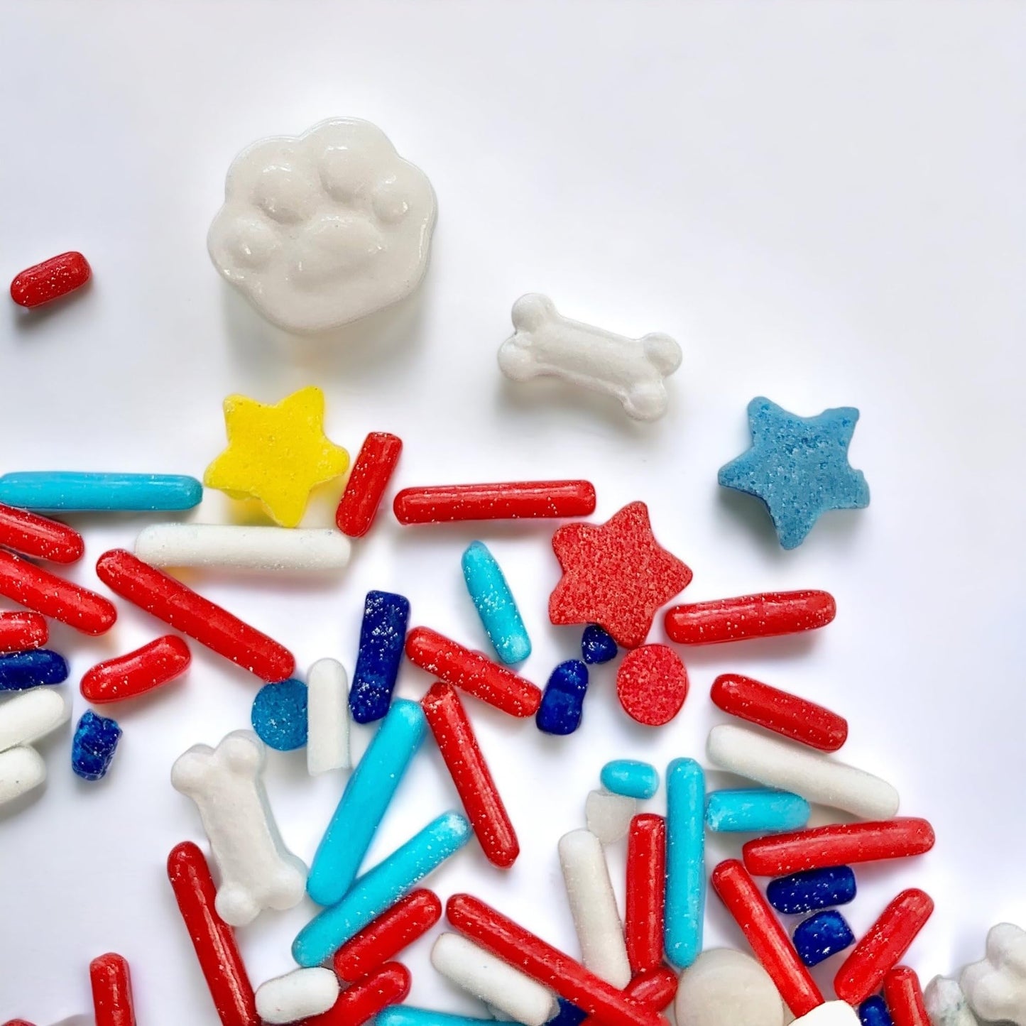 Cool Mom Sprinkles Chase And Marshal Sprinkles (4 Oz.) - Paw Patrol Birthday Themed Sprinkles For Decorating Cakes, Cupcakes, Co