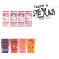 Joyba Collection 16-Pack Bubble Green Tea Cups 12 Fl Oz With Delicious Natural Fruit Flavored Popping Boba + 1 Freebie By Unique