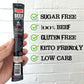 Sugar-Free Original Meat Sticks | 100% Beef, High Protein, Low Carb, Keto, Gluten Free, No Msg, Healthy Beef Sticks Snacks | Ind