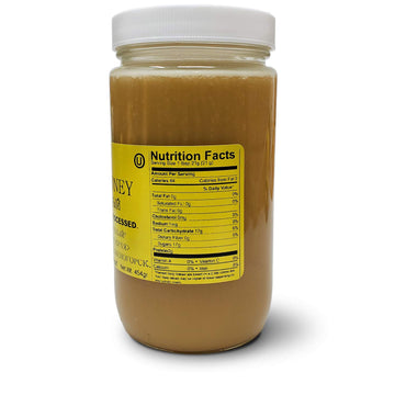 Altay Raw Mountain Honey - 100% Pure, Unfiltered, Unpasteurized, Ethically Sourced - Glass Jar, 454G /16Oz
