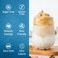 Syruvia Sugar-Free Cinnamon Bun Coffee Syrup - 25.4 Fl Oz Premium Coffee Flavoring Syrup - 0 Calorie- Kosher Coffee Syrups, Glut