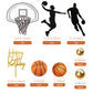 20 Pcs Basketball Cake Toppers, Basketball Star Themed Cake Decorations For Basketball Birthday Cake Party Decorations Basketbal