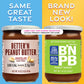 Better’n Peanut Butter Low Fat Chocolate Peanut Butter Spread, Creamy, Gluten Free, Dairy Free, Pack of 3, 16 oz Glass Jars