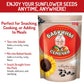 Babkin’s Seeds Salted Roasted Sunflower Seeds - Crunchy Texture, Protein & Fiber, Resealable Bag, 300g