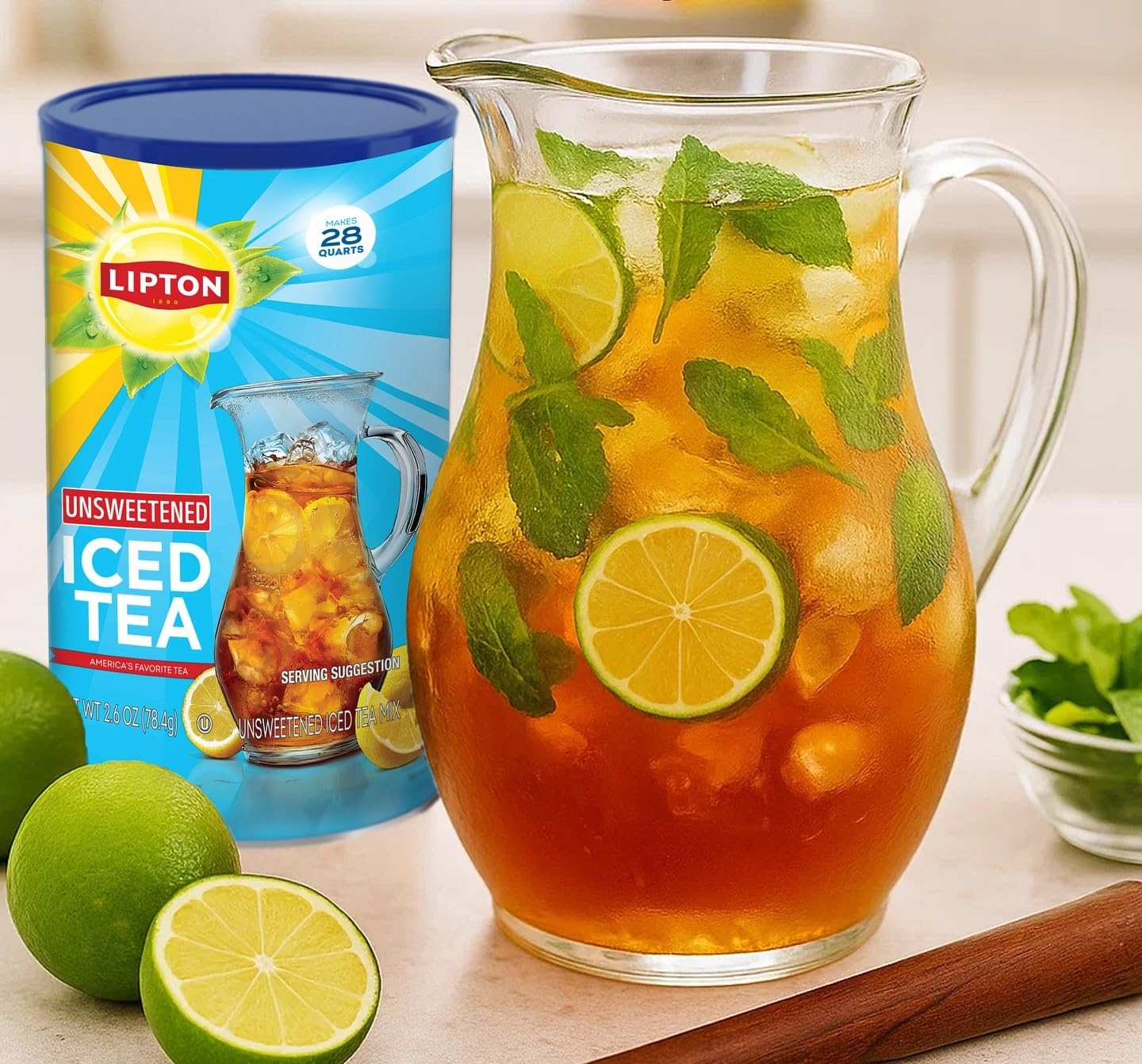 Lipton Black Tea - 3 Ounce (Pack of 6) - Model 00041000211317 - No Color