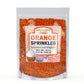 Unpretentious Orange Jimmies Sprinkles (1.5 lb), Clear Resealable Bag, Decorative & Fun Color