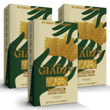Giadzy Gluten Free Taccole 3-Pack - Artisanal, Non-GMO, Made in Italy
