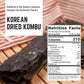 UNHAS ASIAN SNACK BOX Korean Wild Kombu Dried Kelp 3.52oz - 100% Natural Sea  Soup Base, Hand Harvested, Product of Korea
