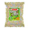 TOXIC WASTE - Sour Smog Balls - Crunchy & Chewy Sour Balls - Shooter Packs - Lime, Cherry, Strawberry, Lemon, Blue Raspberry, & 
