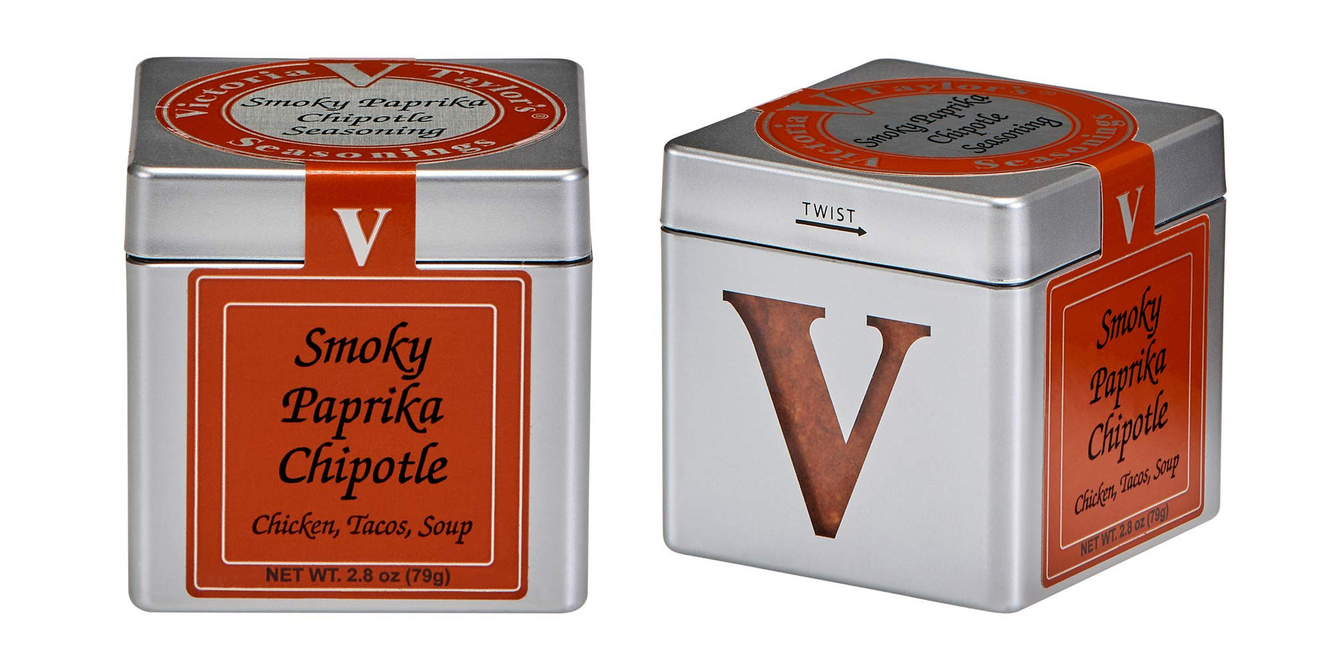 Smoky Paprika Chipotle- 2.8 Oz. Cube (Pack Of 2) - The Ultimate Balance Of Mesquite Smoke With Savory And Sweet. Bbq Season Perf