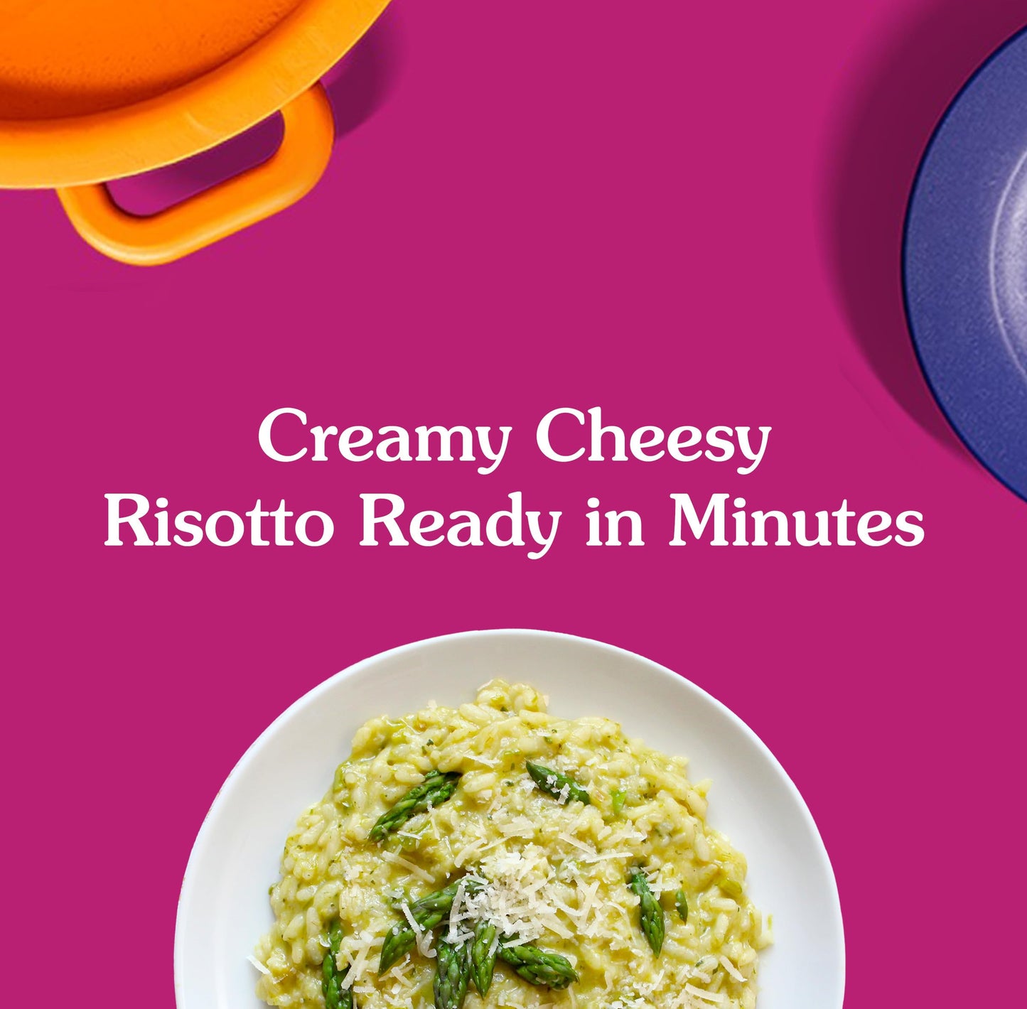 BENS ORIGINAL Risotto Cheese Flavored Rice, Easy Dinner Side, 8.5 oz Pouch (Pack of 12)