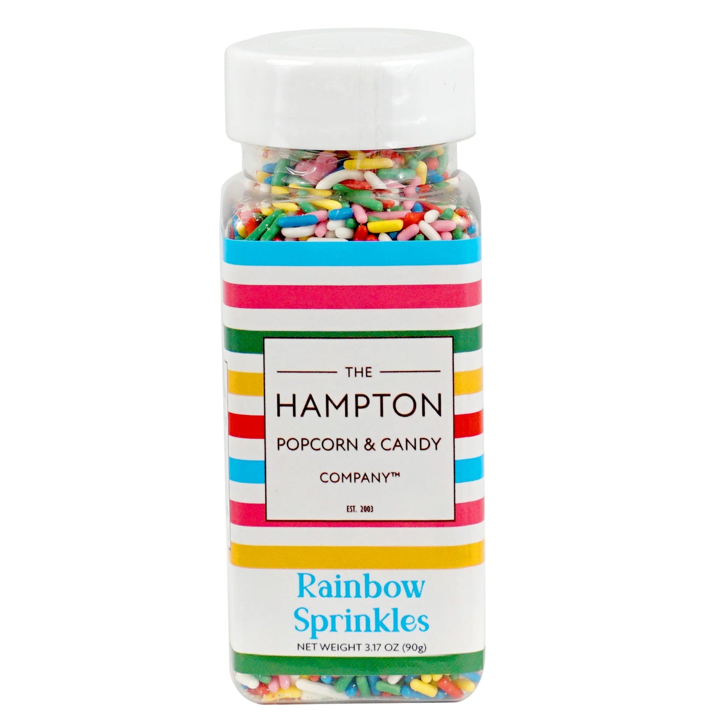 Rainbow Sprinkles Jimmies 3.17 Oz, Sprinkles For Cake Decorating, Cake Sprinkles, Sprinkles For Baking, Ice Cream & More, The Ha