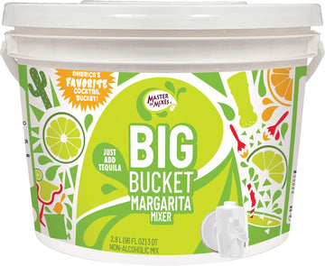 Master of Mixes Margarita Mix, Ready to Use, 96 oz Low-Profile BigBucket, Individually Boxed