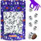 Fruidles Halloween Skulls, Double Crisp, Trick-Or-Treat Party Bag Fillers, Individually Wrapped In Multi-Color Skull Design Foils, Kosher Certified (1 Pound)