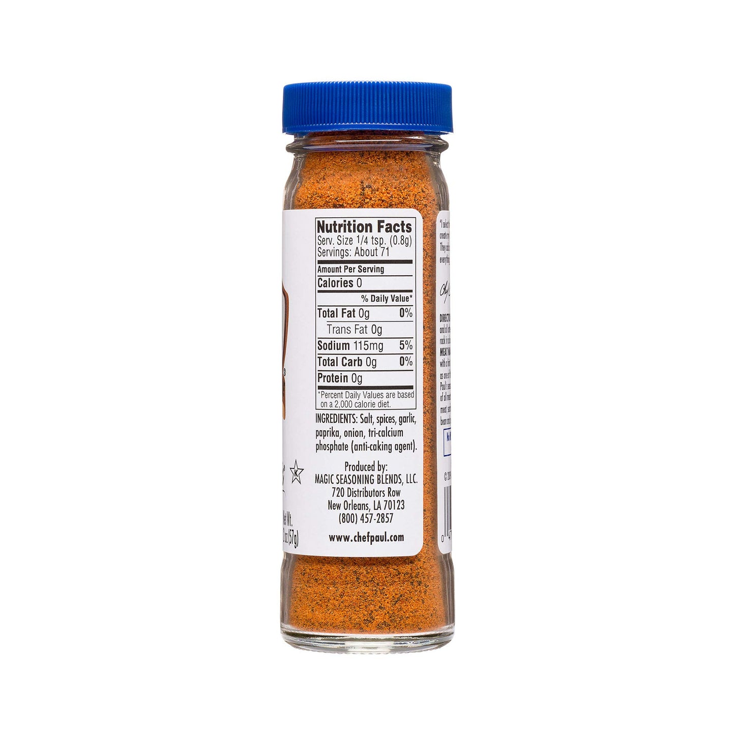 Chef Paul Prudhomme'S Magic Seasoning Blends ~ Meat Magic, 2-Ounce Bottle