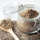 Organic Chia Seeds Powder, 8 Ounces - Non-Gmo Meal, Ground Raw Chia Seeds, Cold Milled, Kosher, Vegan, Bulk. Rich In Omega-3, Fi