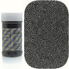 Dynastang 2mm Black Pearls Sprinkles Edible Pearls Cake Decorating Stars Cake Decorations Cupcake Toppers Cookie Decorating Perf