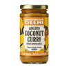 Brooklyn Delhi Golden Coconut Curry - Indian Simmer Sauce with Turmeric, Ginger, Lemon, & Coriander - 12 Ounces - Mild Enough fo