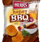 Herrs Honey BBQ Potato Chips, 1 Oz. (Pack of 42), Brown, Model 72600008861