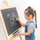 Chalk - 24 Pack White Chalk With 1 Felt Chalkboard Eraser - Thin Chalkboard Chalk Great For School, Office And Home Use, Dustles