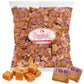 Chewy Caramel Candy, 2lb Pack of Caramels Individually Wrapped, Ideal Carmels Candy Soft for Sharing with Friends and Family, Pe