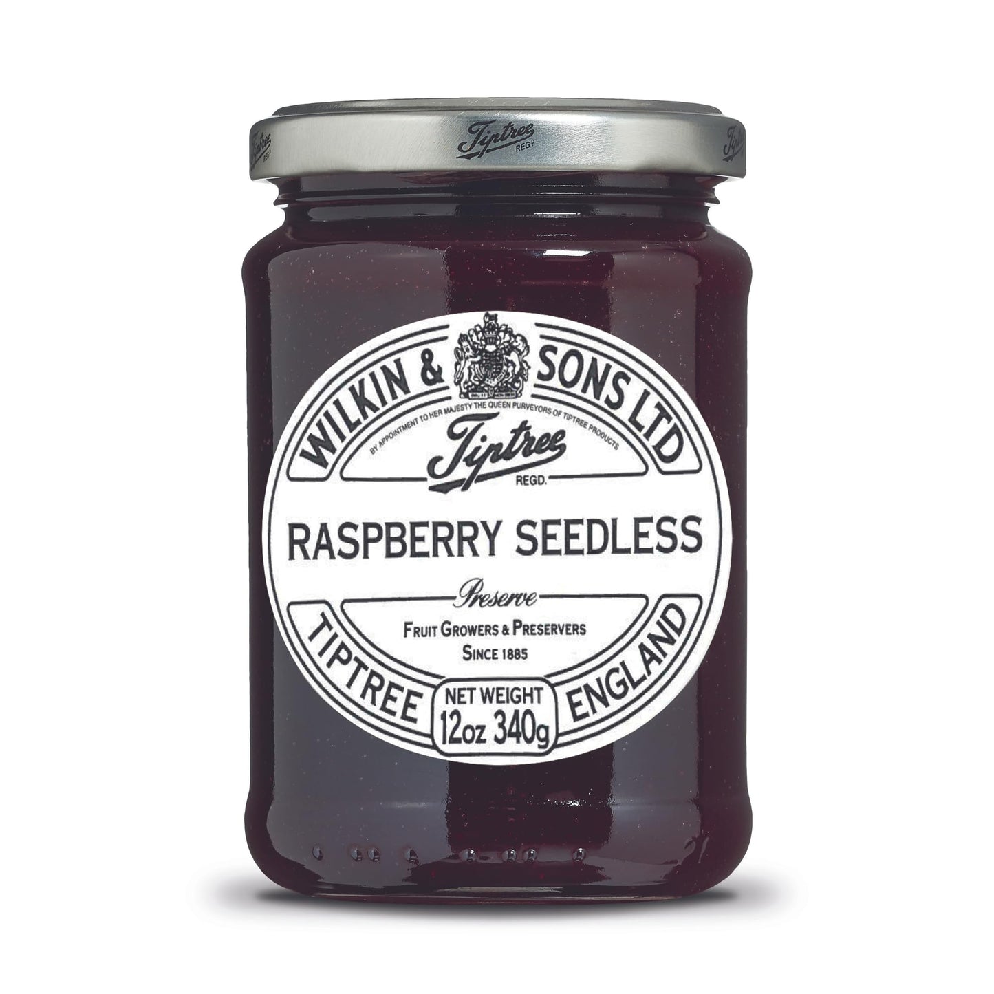Tiptree Raspberry Seedless Preserve, 12 Ounce Jars (Pack of 6)