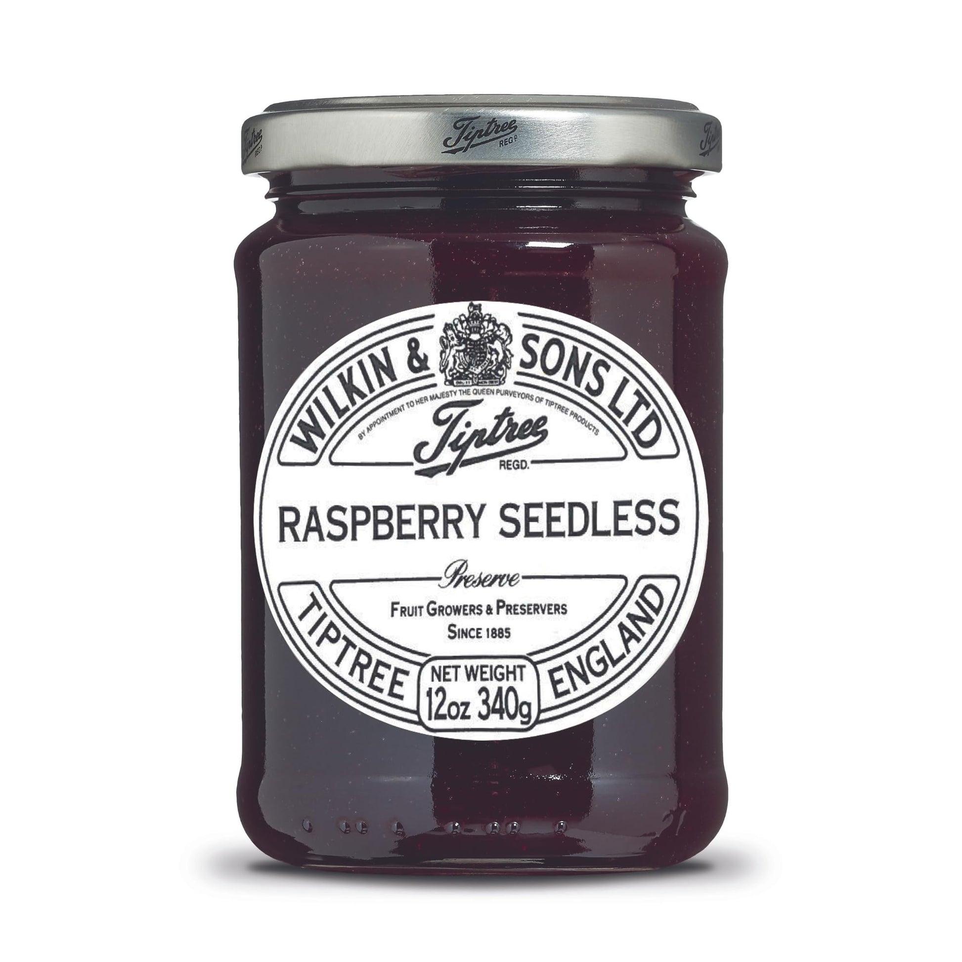 Tiptree Raspberry Seedless Preserve, 12 Ounce Jars (Pack of 6)