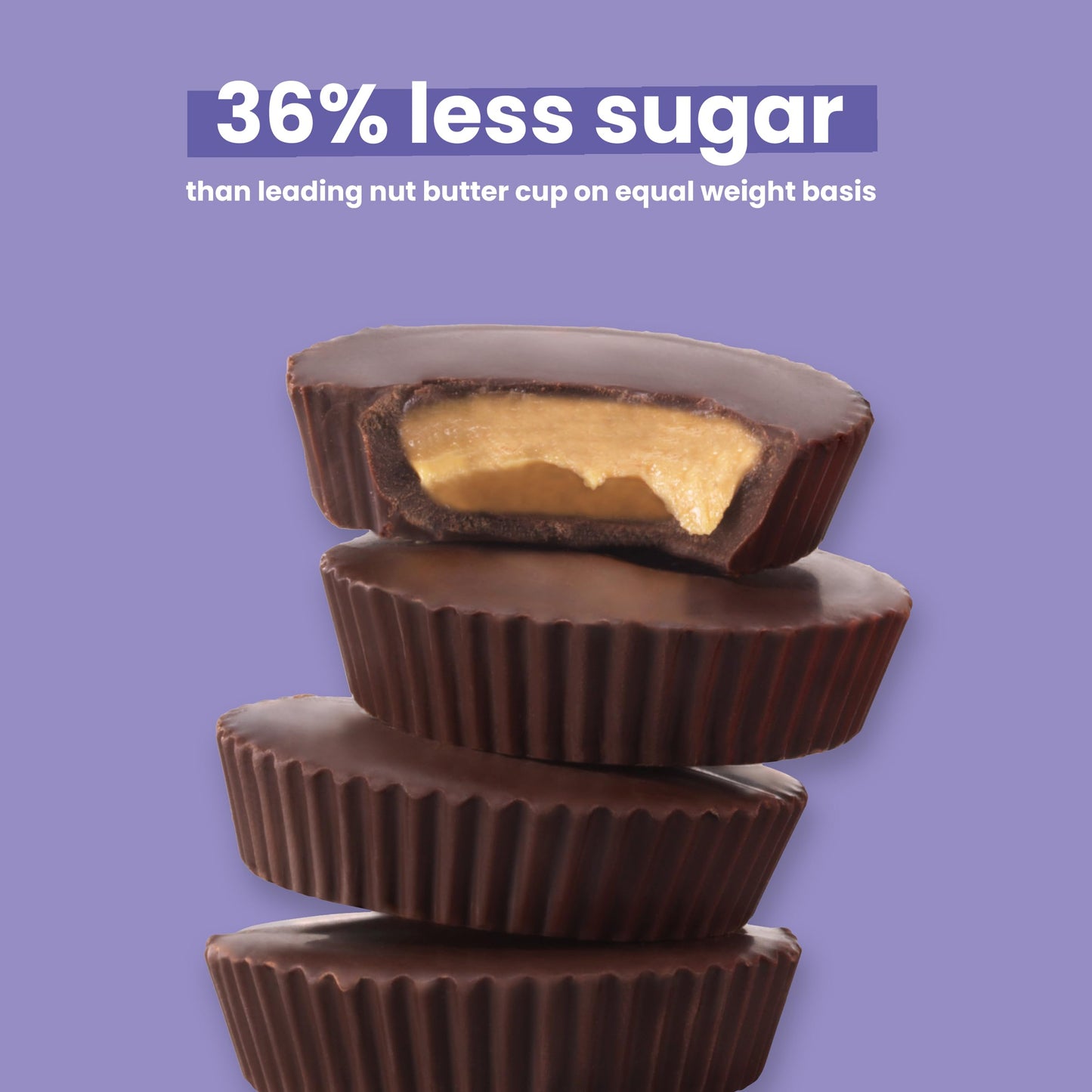 UNREAL Dark Chocolate Almond Butter Cups 6Pk, 3.2 OZ