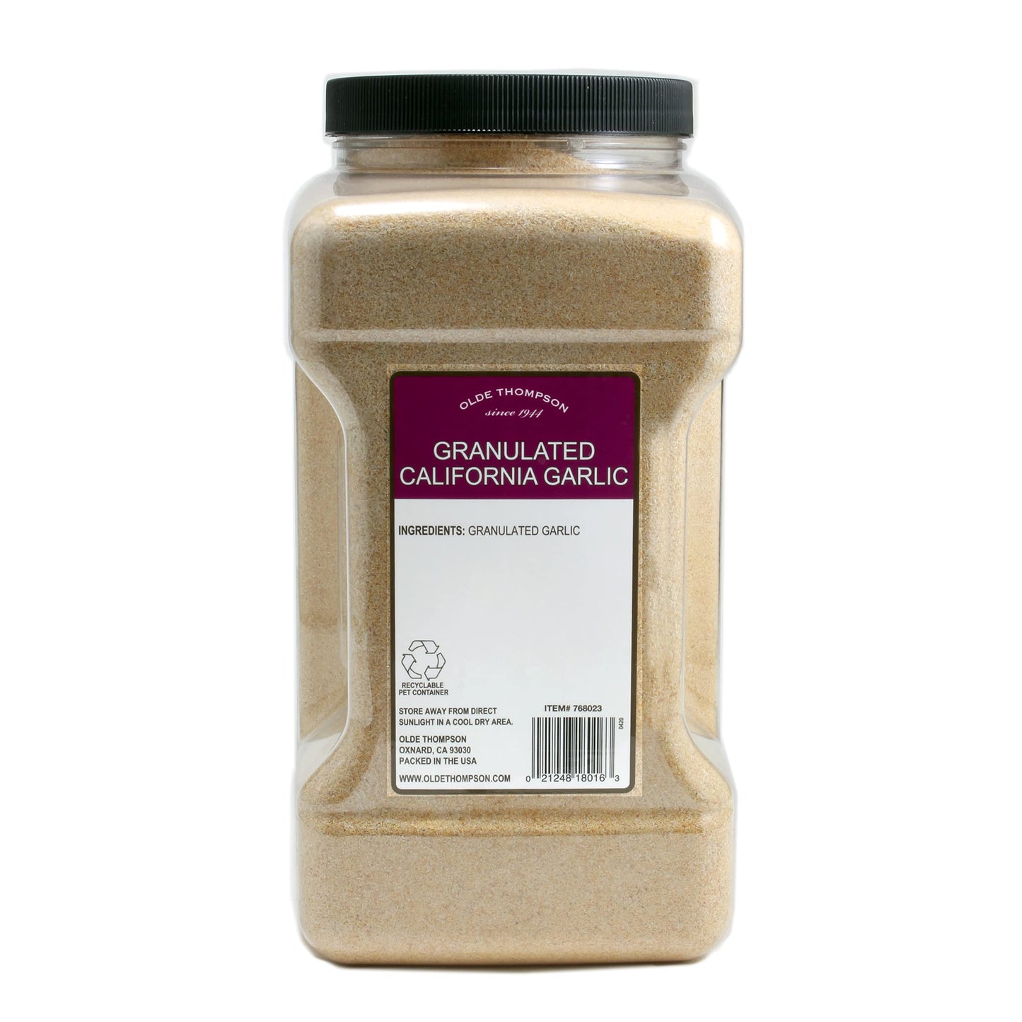Olde Thompson Granulated California Garlic, 7 Pound, Bulk Size