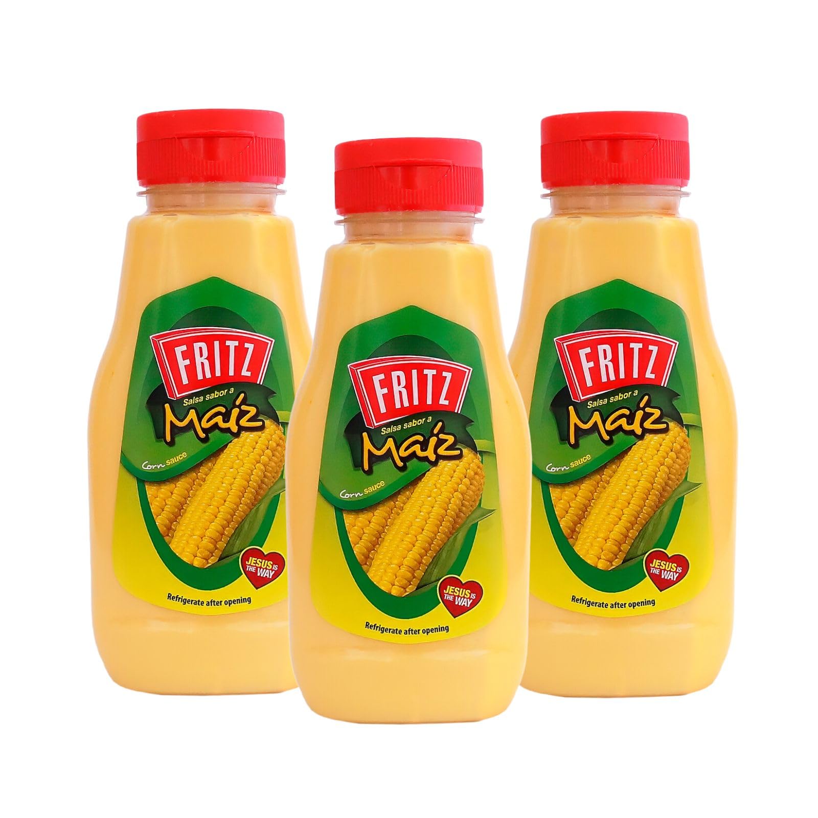 FRITZ Corn Sauce (240 g) - Especially Ideal for your meals, Hot Dogs, Burgers, Sandwiches - Enhances Flavors and Adds a Creamy K