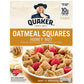 Quaker, Oatmeal Squares, Honey Nut, 14.5 Oz
