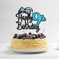 Video Game Happy 9Th Birthday Cake Topper - Video Game Boy'S 9Th Birthday Party Blue Cake Supplies - Game On Level Up Winner Par