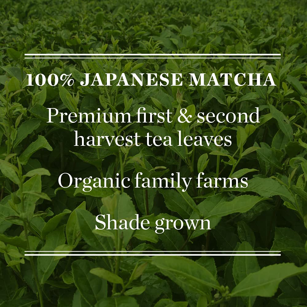 Mighty Leaf Tea, Organic Mint Matcha Green Tea Powder, 1.5 Ounce Tin, Japanese Matcha With Mint Powder, Unsweetened