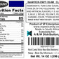 Espeez Rock Candy Sticks - 18 Count, Navy Blue, Blueberry Flavor, Individually Wrapped for Parties and Buffets