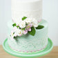 Global Sugar Art Hydrangea Leaves Sugar Cake Flowers Small Green, 30 Count By Chef Alan Tetreault