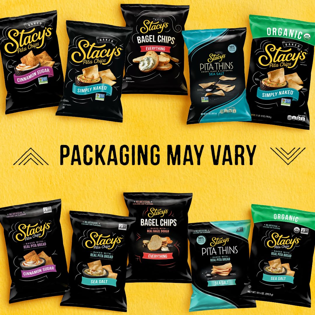 Stacys Pita Chips  Parmesan Garlic & Herb  No Artificial Colors or Flavors  7.33 oz Bag