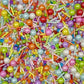 Sentovac Rainbow Jimmies And Pearls Sprinkles Mix | Edible Cake Cupcake Sprinkles 1 Bottle 3.5Oz/ 95G | For Wedding Party Baking
