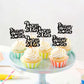 24 Pack Prom 2025 Cupcake Toppers Class Of 2025 Congrats Grad Cupcake Picks For 2025 Graduation Theme Birthday Party Supplies De
