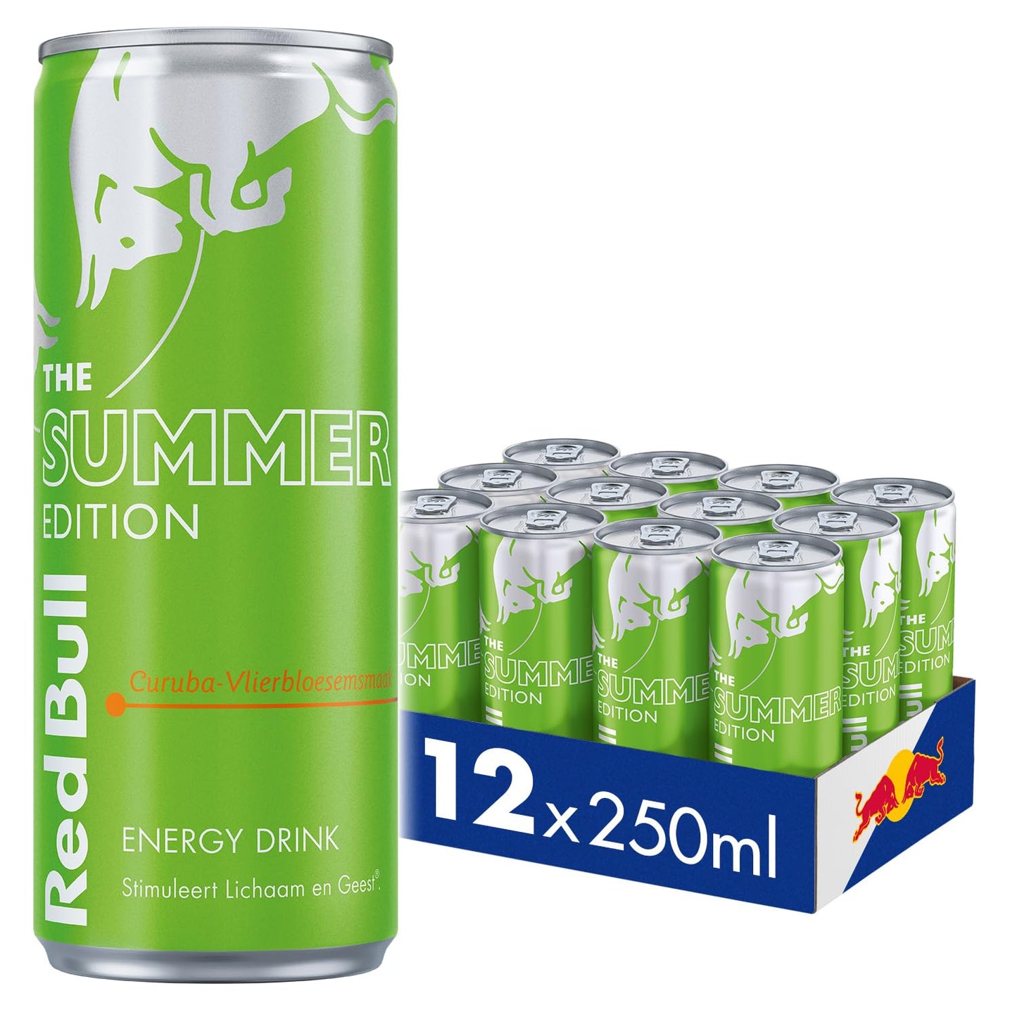 Red Bull Energy Drink Summer Edition Curuba Elderflower Flavour  Pack Of 12-12 X 250 Ml I Energy Drink With Fruity Summer Flavour I Stimulates Body And Mind