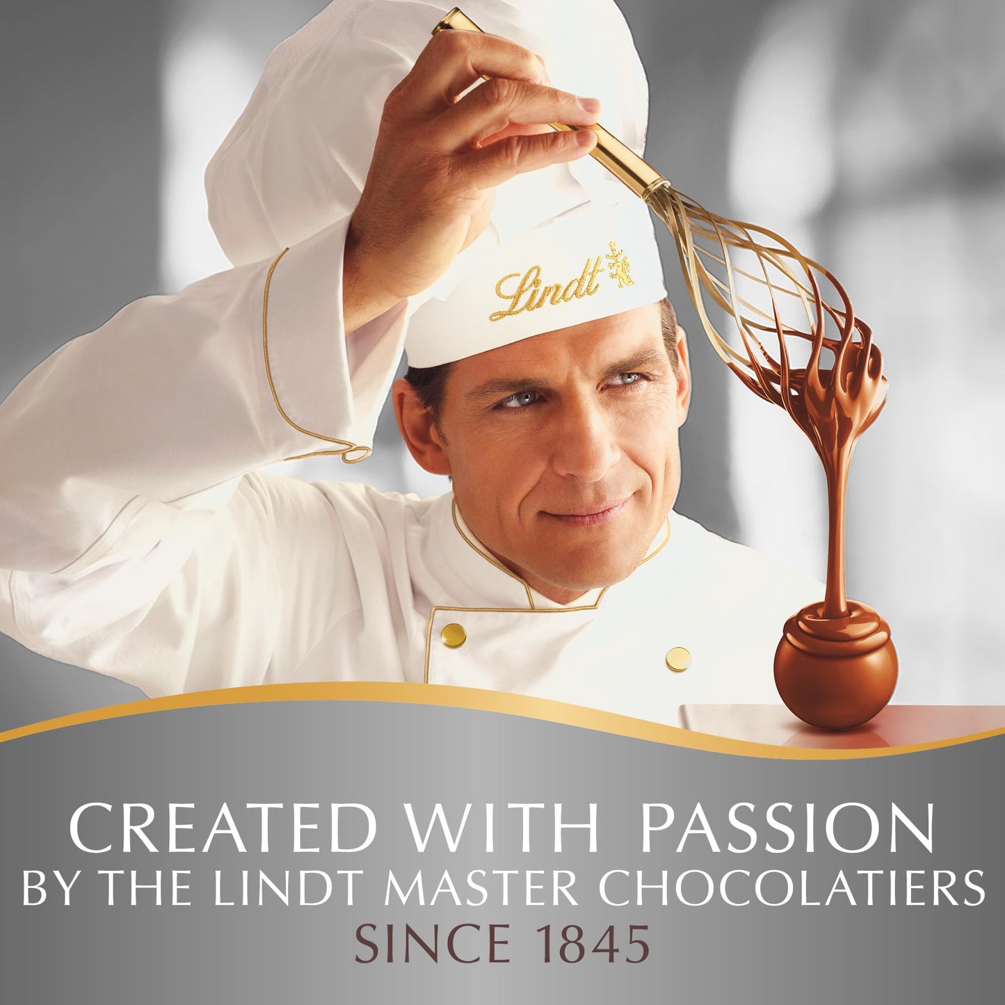 Lindt Lindor Milk Assorted Chocolate Candy Truffles, Chocolate Candy With Smooth, Melting Truffle Center, 15.2 Oz. Bag