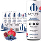 UPTIME Energy Drink Blueberry Pomegranate, Sugar Free, 12 Pack, 12 Fl Oz Cans, 142mg Natural Caffeine