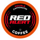 Red Alert Coffee Extra Strong Coffee Pods, 40 Count, Compatible with 2.0 Keurig K Cup Brewers, Extra Caffeine, Model RA DC40