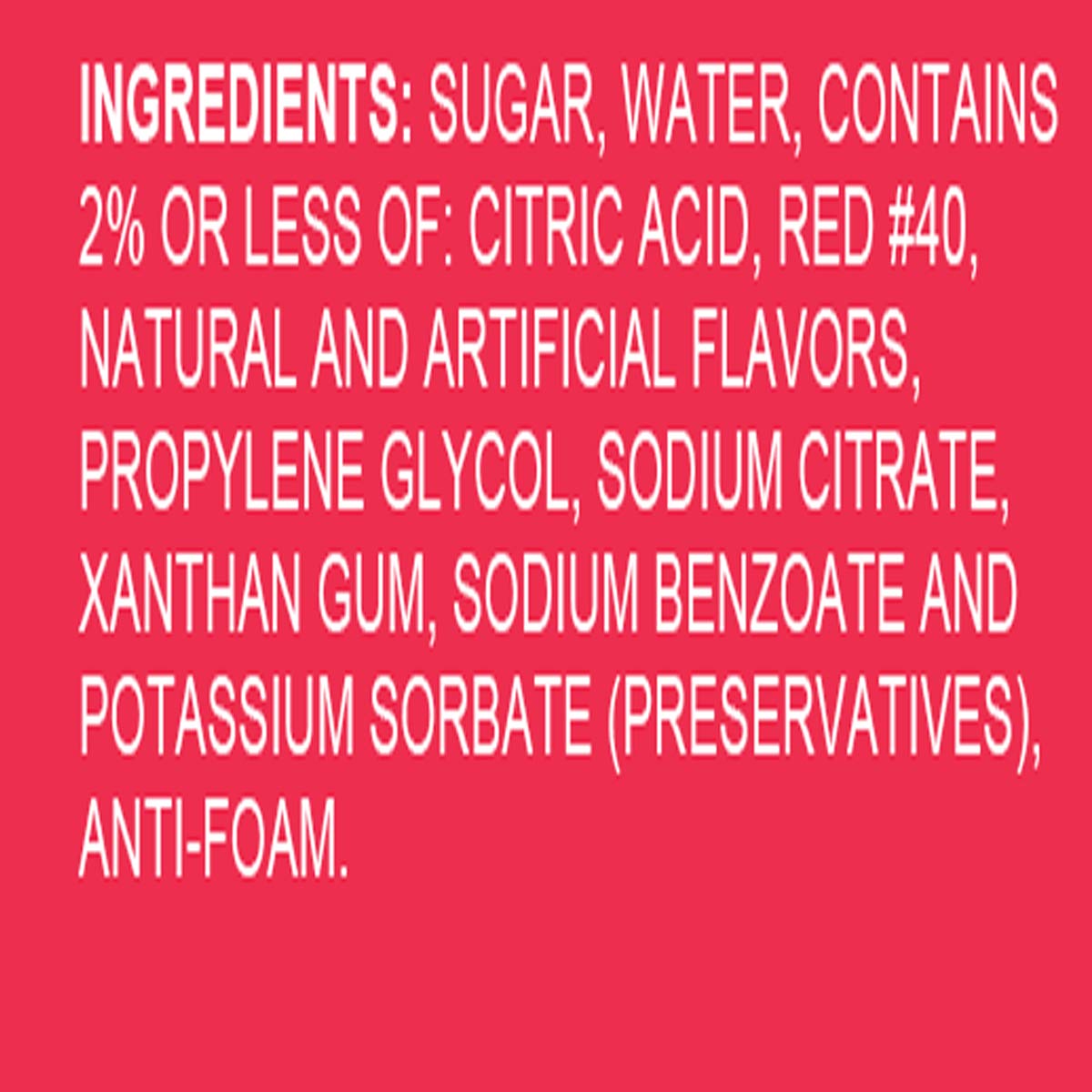 Hypothermias Strawberry Ready To Use Gallon (128 Fl. Oz) Hawaiian Snow Cone Flavors Syrup - Shaved Ice, 100% Pure Cane Sugar