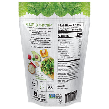 Modern Mill Mixed Salad Topper - Dried Figs, Walnuts, Almonds, Cherries, Pumpkin Seeds - Gluten Free, Vegan - 6 oz (3 Pack)