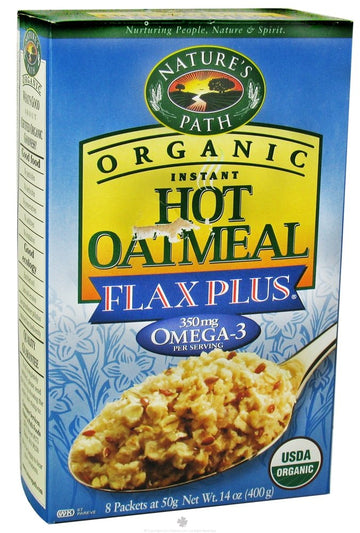 Nature'S Path Organic Flax Plus Hot Oatmeal - 8 Ct