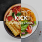 C O'Food Kimchi Kick, Korean Kimchi Flakes Powder Seasoning Mix, Vegan, Gluten Free, No Corn Syrup, Multipurpose, No added MSG,